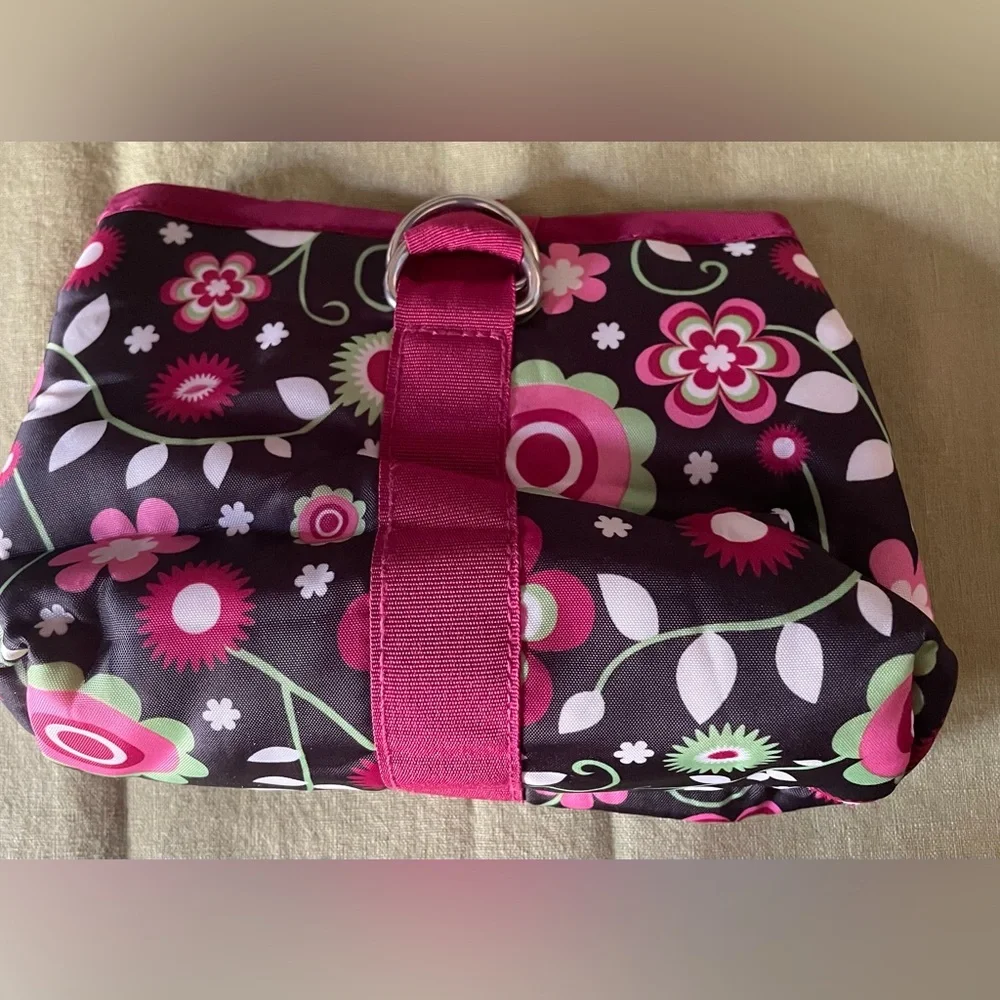 Safety 1st Baby Healthcare & Grooming Pouch Floral Pink **EMPTY**